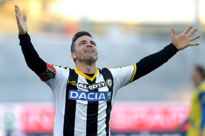 Antonio Di Natale skorar grimmt.