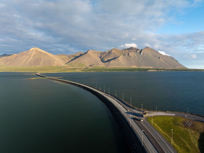 Eftirförin var um Borgarfjörð. Myndin er úr safni.