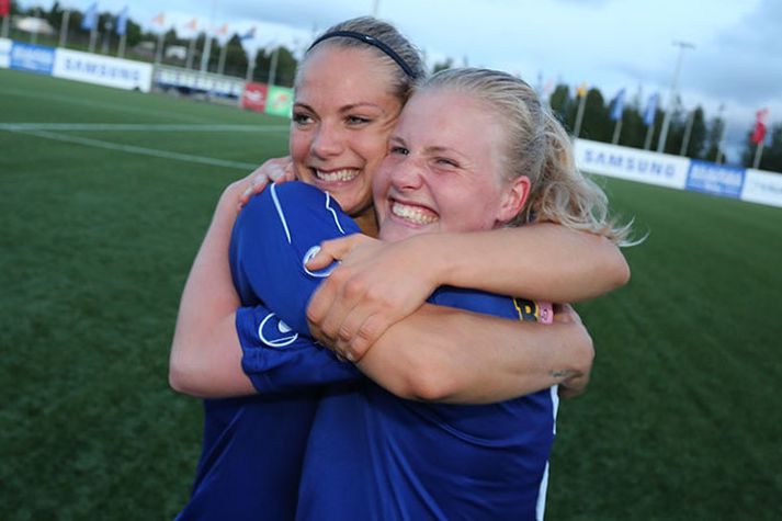 Soffía Arnþrúður Gunnarsdóttir og Harpa Þorsteinsdóttir.