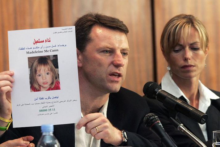 Foreldrar Madeleine McCann hafa ekki gefið upp vonina um að finna dóttur sína, en taka fréttum frá Indlandi með miklum fyrirvara. Nordicphotos/AFP