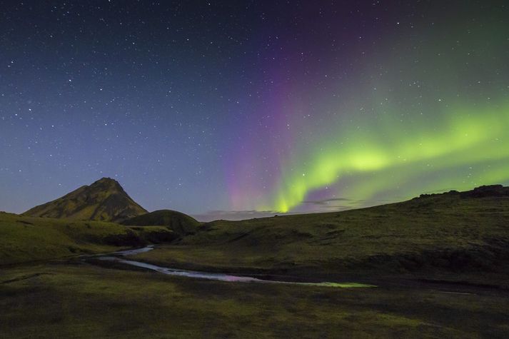 Búist er við stórglæsilegri norðurljósasýningu í kvöld.