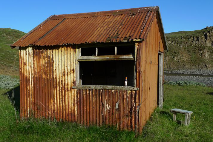 Ekki mikið fyrir augað, en annað verður uppi á teningnum næsta sumar.