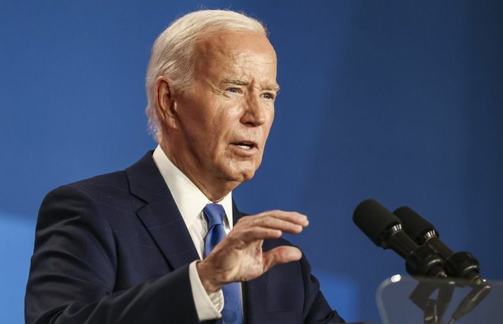 Áköll um að Biden stigi til hliðar í komandi forsetakosningum hafa magnast.