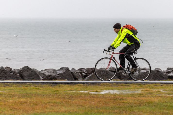 Það verður eitthvað um rigningu um helgina.