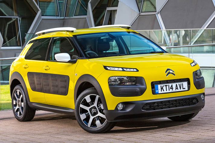 Citroën C4 Cactus er einn þeirra 10 bíla sem tilnefndur er sem bíll ársins.