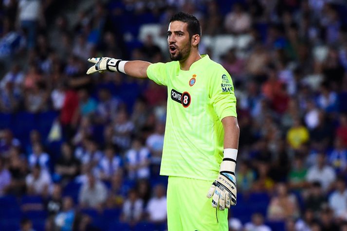 Kiko Casilla hefur varið mark Espanyol undanfarin ár.