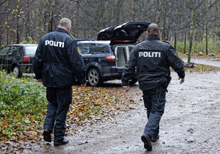 Danska lögreglan rannsakar málið. mynd/ afp.