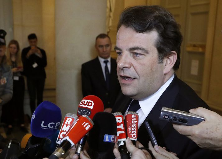 Thierry Solère er talsmaður framboðs Repúblikanans Francois Fillon.