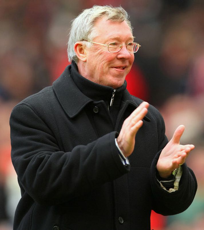 Alex Ferguson, stjóri Manchester United.