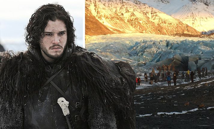 Jon Snow er á Íslandi.