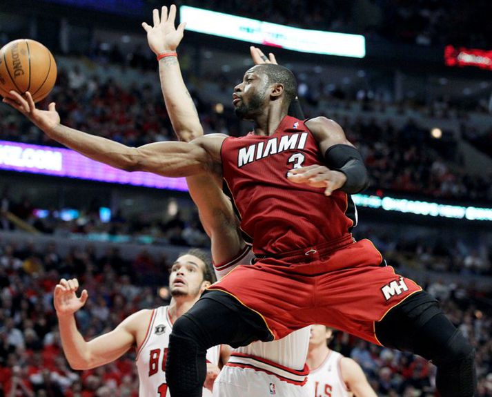 Wade í leik gegn Chicago.