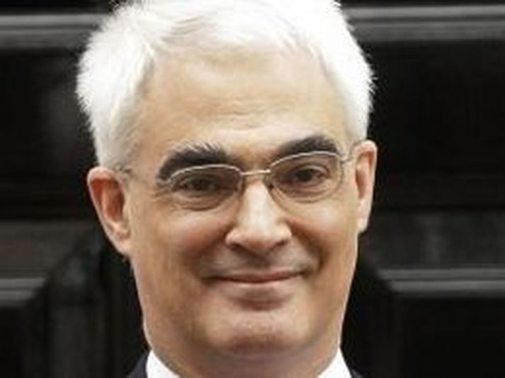 Alistair Darling, fjármálaráðherra Bretlands.