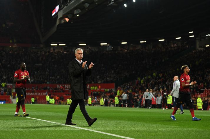 Mourinho þakkar stuðninginn eftir tapið við Tottenham.