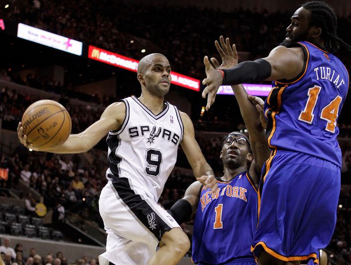 Tony Parker var góður í nótt.