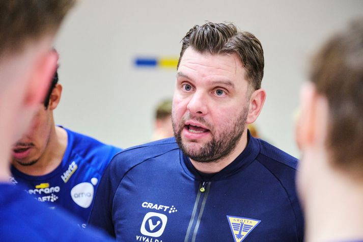 Róbert Gunnarsson hefur stýrt karlaliði Gróttu undanfarin þrjú ár.