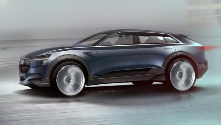 Audi Q6 e-tron quattro concept.