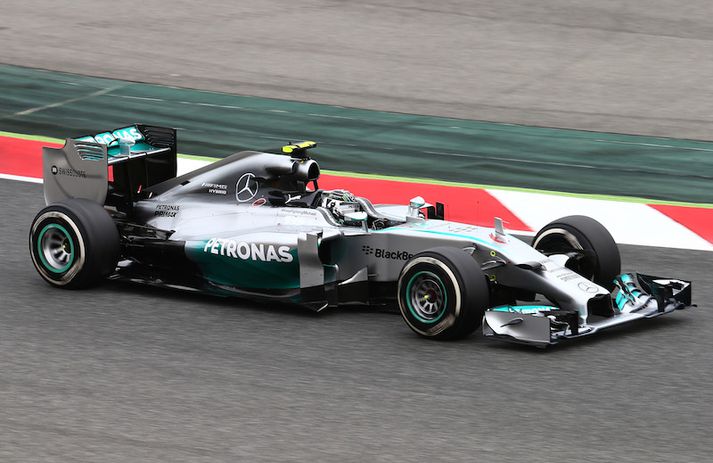 Nico Rosberg á Spáni