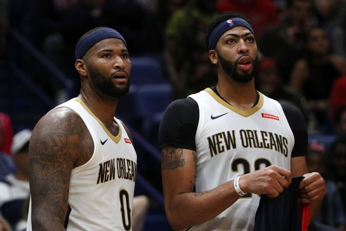 DeMarcus Cousins og Anthony Davis voru illviðráðanlegir í nótt