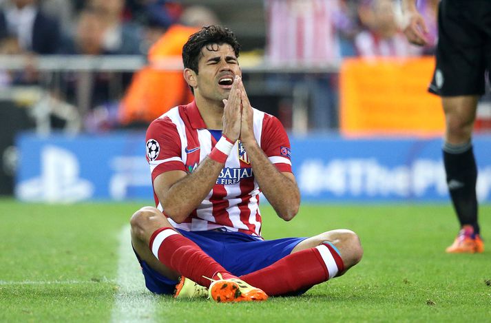 Diego Costa í leik með Atletico.