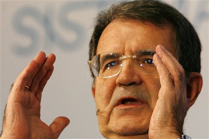 Romano Prodi, forsætisráðherra Ítalíu.