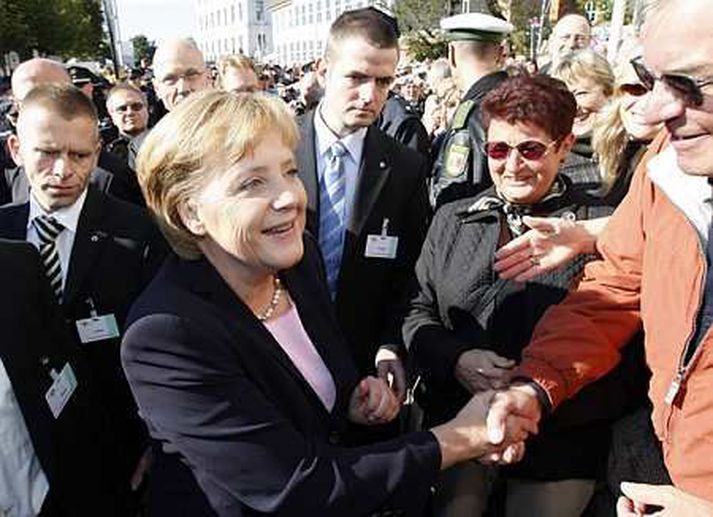 Angela Merkel.