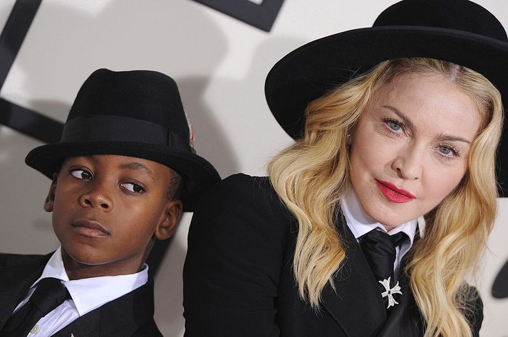 Madonna og David Banda árið 2014