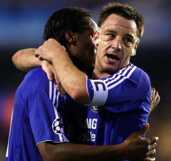 John Terry og Didier Drogba ættu að vera klárir í slaginn þegar Chelsea og Manchester United mætast í úrslitaleik Meistaradeildarinnar.