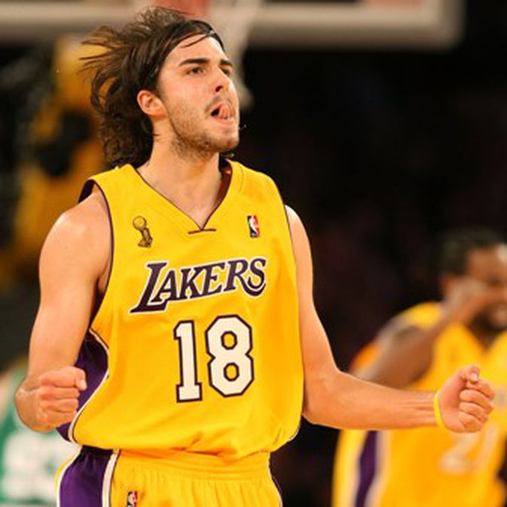 Sasha Vujacic átti ágæta leiktíð með Lakers í vetur sem leið