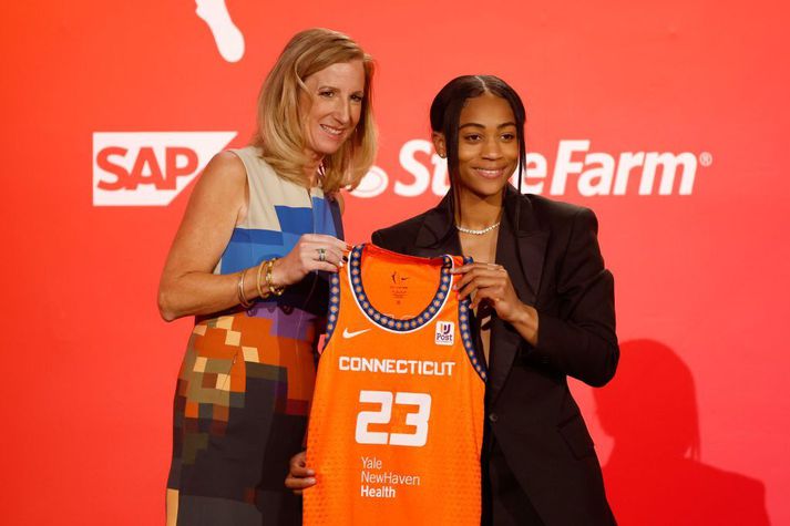 Alexis Morris var valin af Connecticut Sun í nýliðavali WNBA-deildarinnar en náði ekki að festa sig í sessi hjá félaginu.