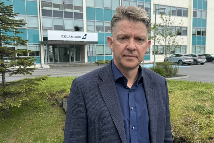 Bogi Nils Bogason, forstjóri Icelandair, sagði gærdaginn hafa verið erfiðan fyrir félagið.
