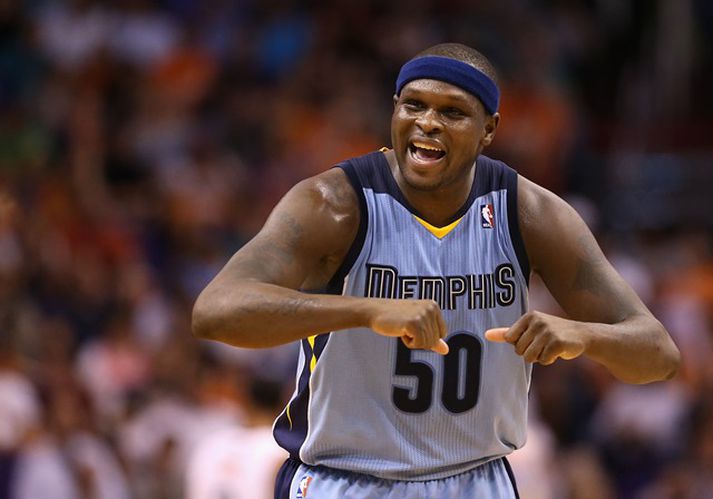 Zach Randolph er mikilvægur hlekkur í liði Memphis.