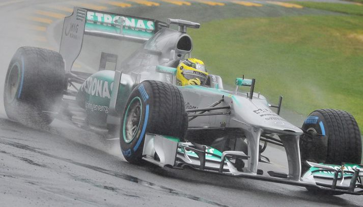 Rosberg var ógeðslega fljótur í rigningunni í Ástralíu. Hann telur sig geta endurtekið leikinn ef það rignir í Malasíu.