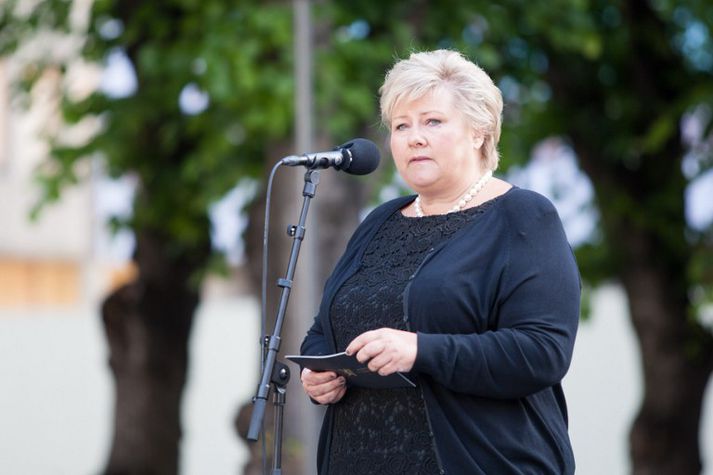 Erna Solberg, forsætisráðherra Noregs.