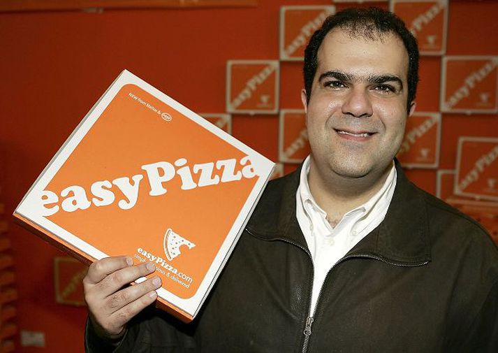 Stelios Haji-Ioannou, stofnandi easy­Jet. Aðaleigandi EasyJet hefur ekki gert upp hug sinn hvort hann muni selja FL Group hlut sinn.