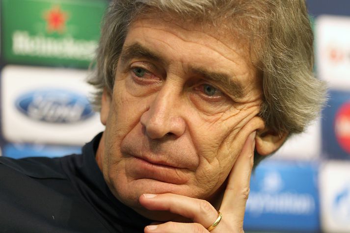 Manuel Pellegrini, knattspyrnustjóri Manchester City.