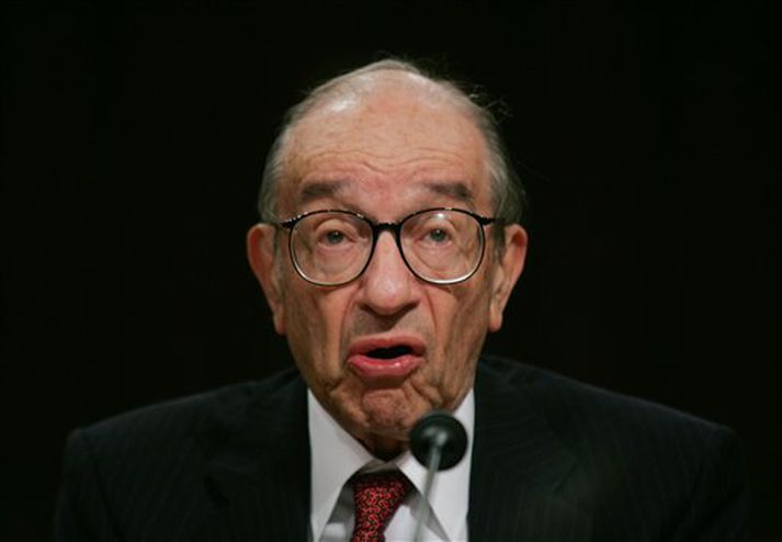 Alan Greenspan, fyrrverandi seðlabankastjóri Bandaríkjanna.