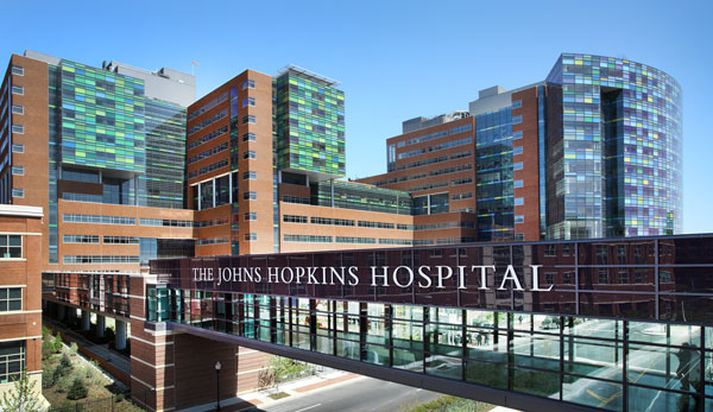 John Hopkins sjúkrahúsið í Baltimore