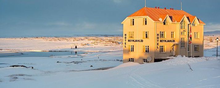 Hótel Reykjahlíð í Mývatnssveit.