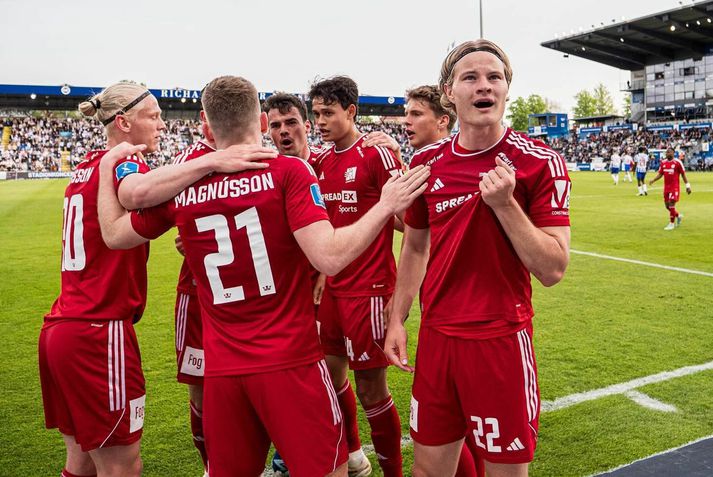 Sævar Atli og félagar eru komnir á blað. Kolbeinn Birgir Finnsson og Andri Lucas Guðjohnsen eru hins vegar horfnir á braut.