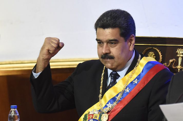 Nicolás Maduro, forseti Venesúela.