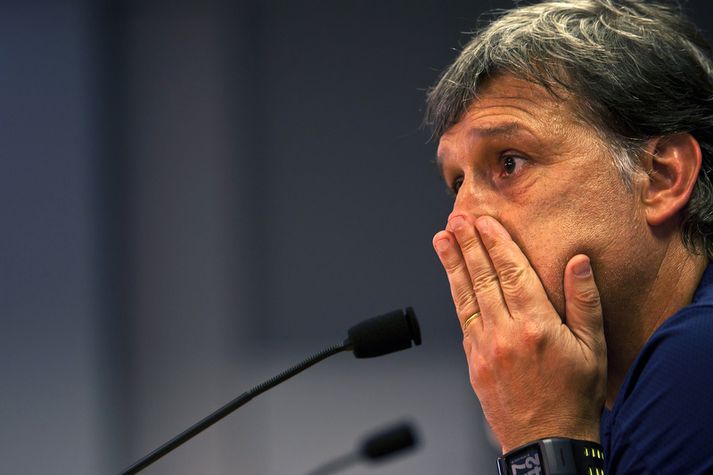 Gerardo Martino, þjálfari Barcelona.