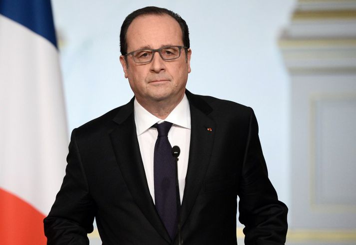 Francois Hollande Frakklandsforseti.