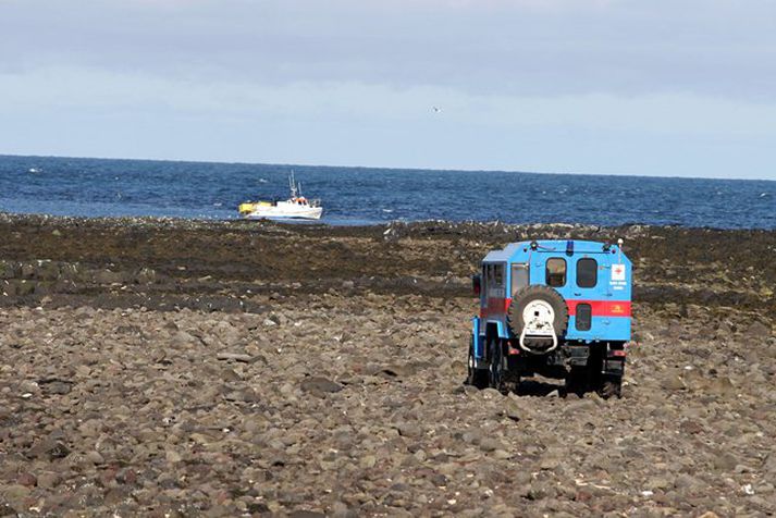 Séð út af Garðskaga