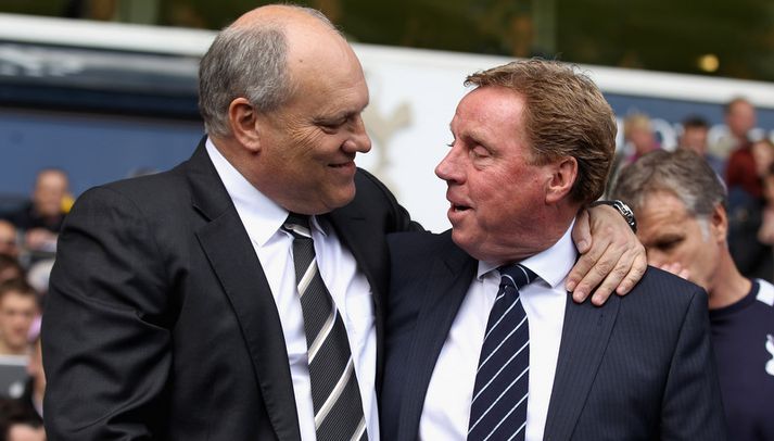 Harry Redknapp og Martin Jol.