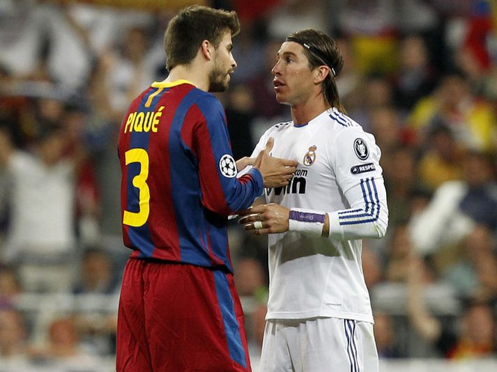 Gerard Pique og Sergio Ramos.