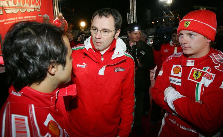 Stefano Domenicali gefur í skyn að lækka þurfi laun ökumanna, en Kimi Raikkönen er launahæsti ökumaðurinn í Formúlu 1.