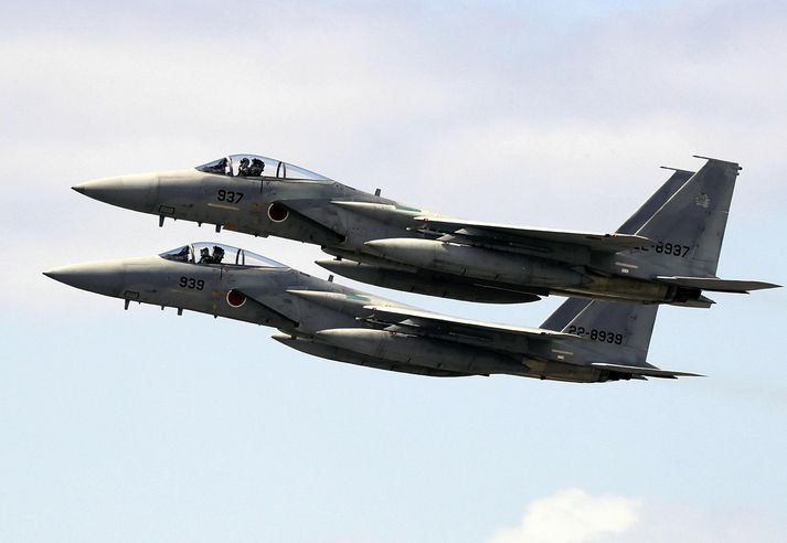 Hægt væri að koma annarri tegund hinna nýju eldflauga fyrir á F-15 orrustuþotum Japana.