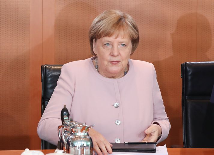 Ríkisstjórn Merkel kanslara hefur átt í vök að verjast. Nú sækir umhverfisverndarflokkur að henni.