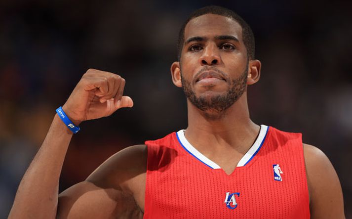 Chris Paul hékk endalaust í nótt.