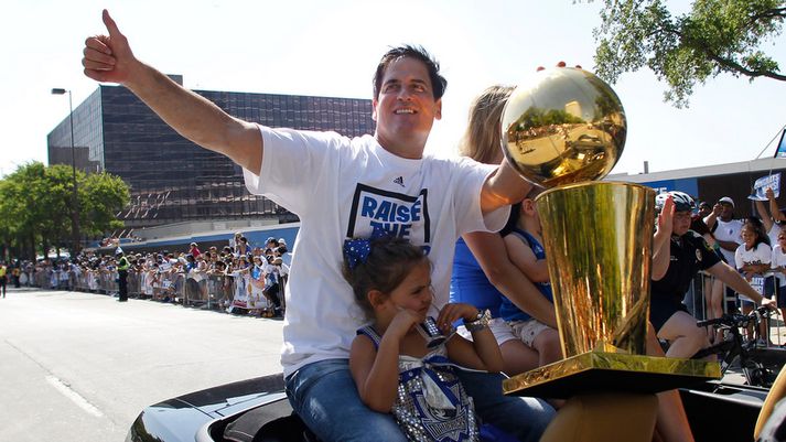 Mark Cuban er eigandi NBA-meistara Dallas Mavericks.